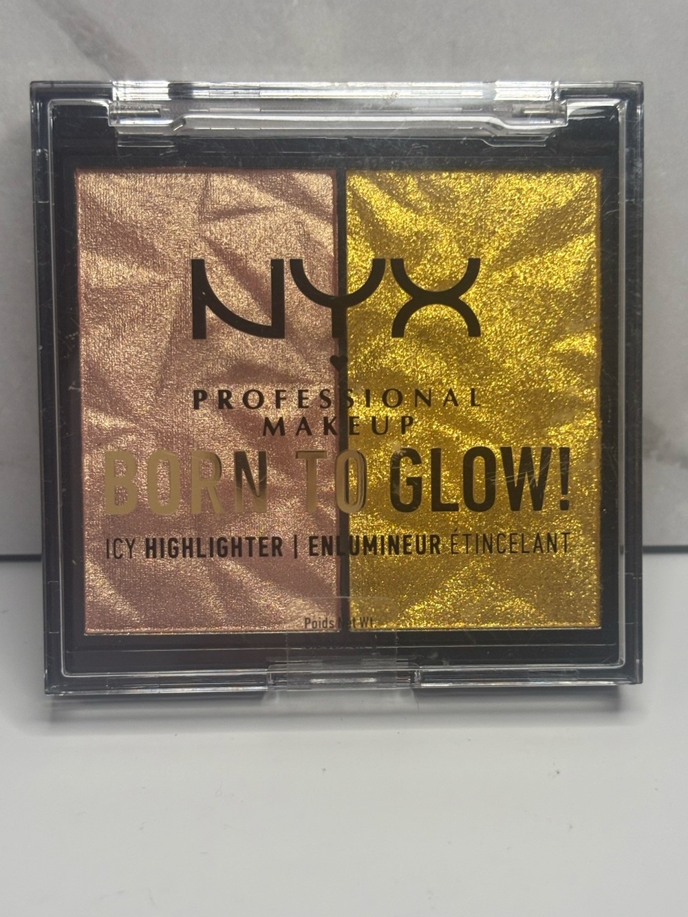 New/Sealed NYX Professional Makeup Born to Glow! Icy Highlighter Duo - Picture 2 of 4